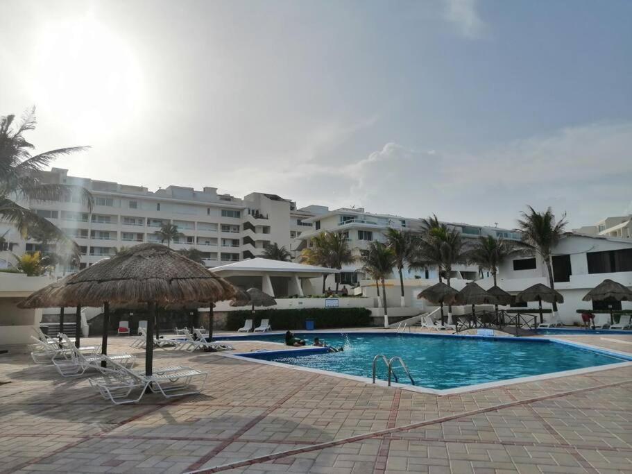 Placentero Depa En Mar Caribe! Cancún Zewnętrze zdjęcie
