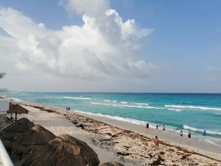 Placentero Depa En Mar Caribe! Cancún Zewnętrze zdjęcie